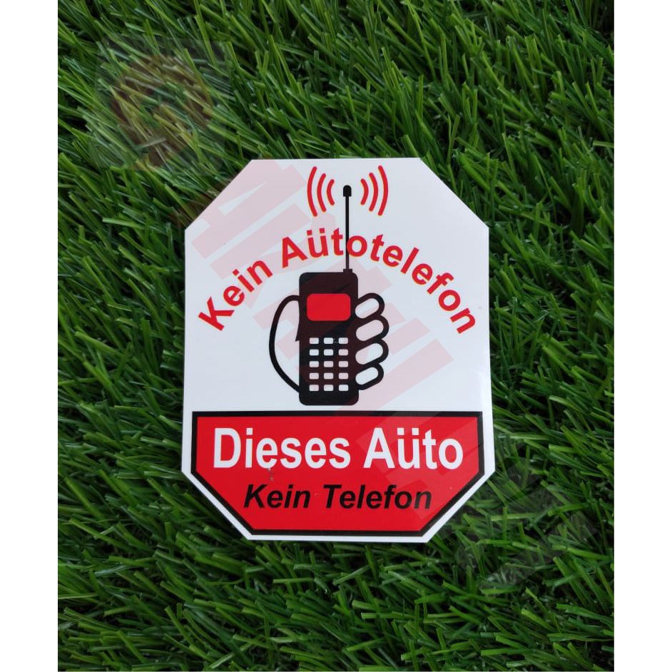 

sticker/DIESES/KEIN/AUTOTELEFON