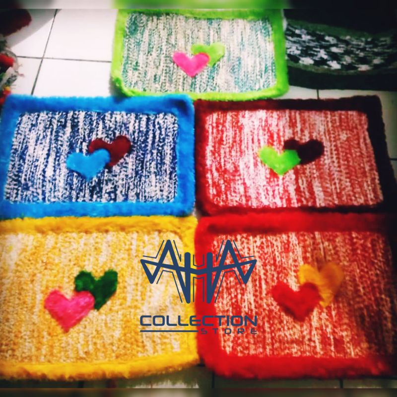 KESET ANTI SLIP MENYERAP AIR pinggir bulu keset murah keset rumah keset menyerap air