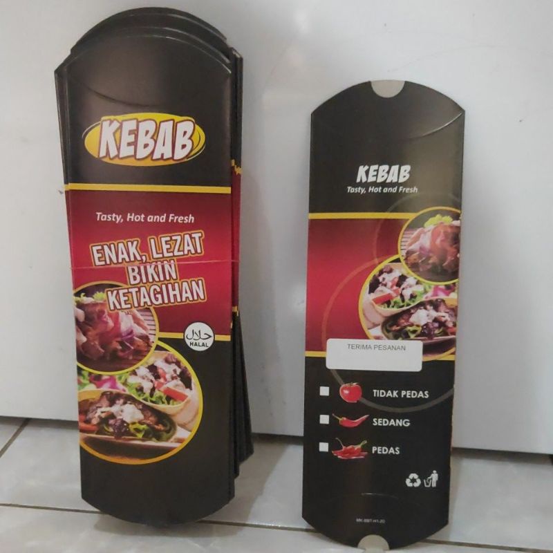 

Pack Kebab Bungkus Kebab Hitam