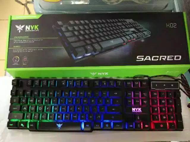 Keboard Keyboard Gaming NYK K-02 RGB Backlight