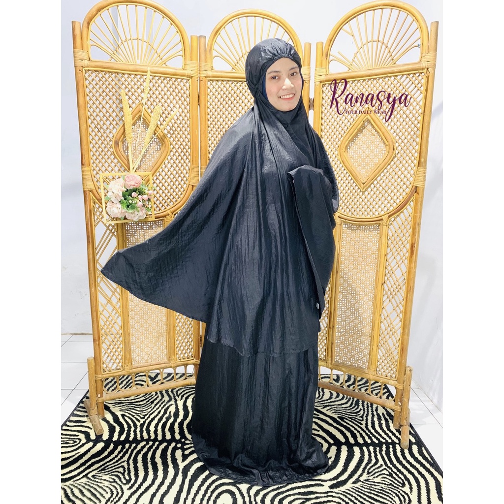 Mukena Traveling Parasut Polos