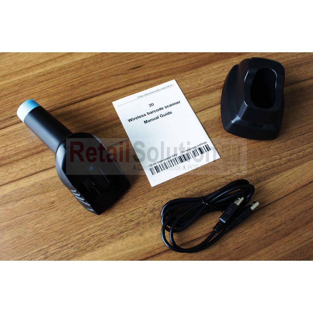 Barcode Scanner Wireless 2D QR CODE - Unicorn RF2408 / RF-2408 / RF2400