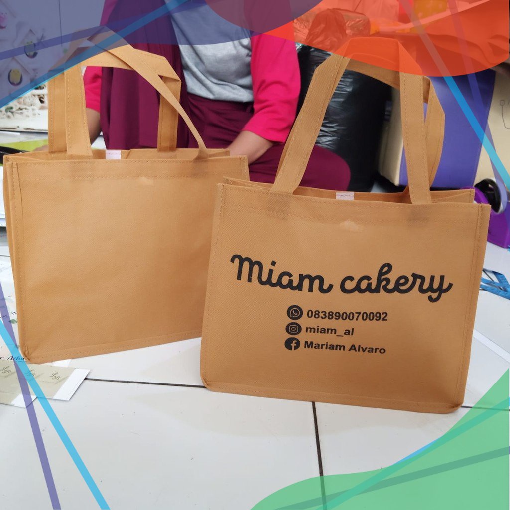 

Tas Jumbo Belanja Toko Promosi [40x30 lebar 15][40x30 lebar 18][40x30 lebar 30] TAS SPUNBON CUSTOM FREE SABLON 1 SISI 1 WARNA