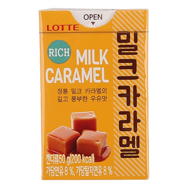 LOTTE MILK CARAMEL CANDY