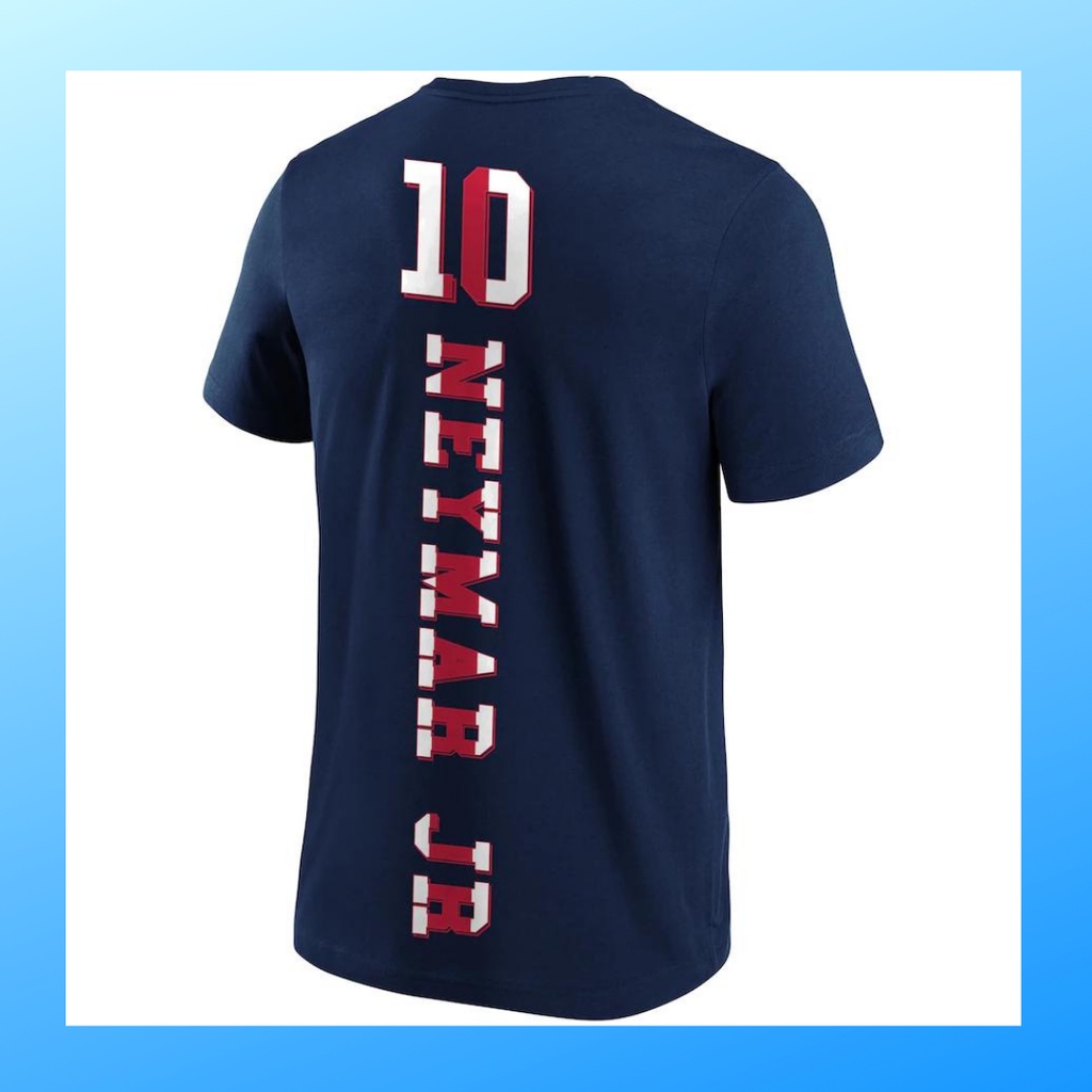 Kaos distro pria katun combed PSG baju atasan wanita dewasa t-shirt vintage outfit premium casual suit pakaian paris saint germain merchandise oneck oblong lengan pendek apparel kombed 24s neymar navy K002