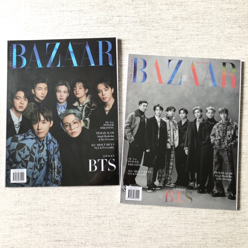 Harpers Bazaar Indonesia Edisi BTS Jan-Feb 2022