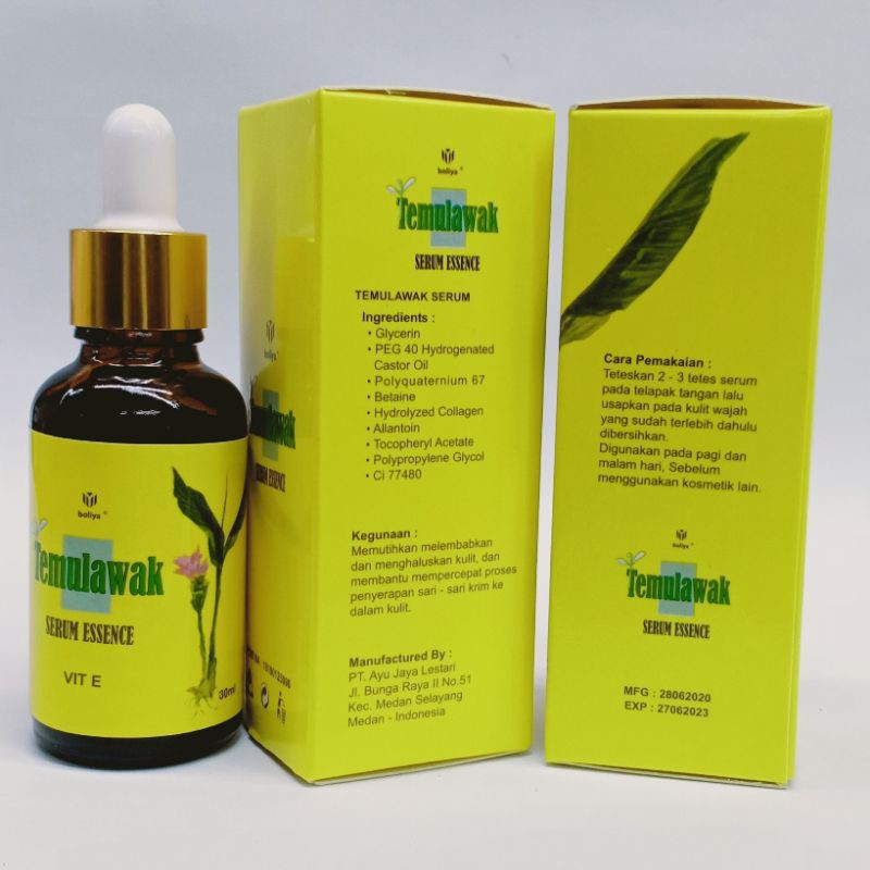 Serum temulawak // serum essence by boliya original bpom