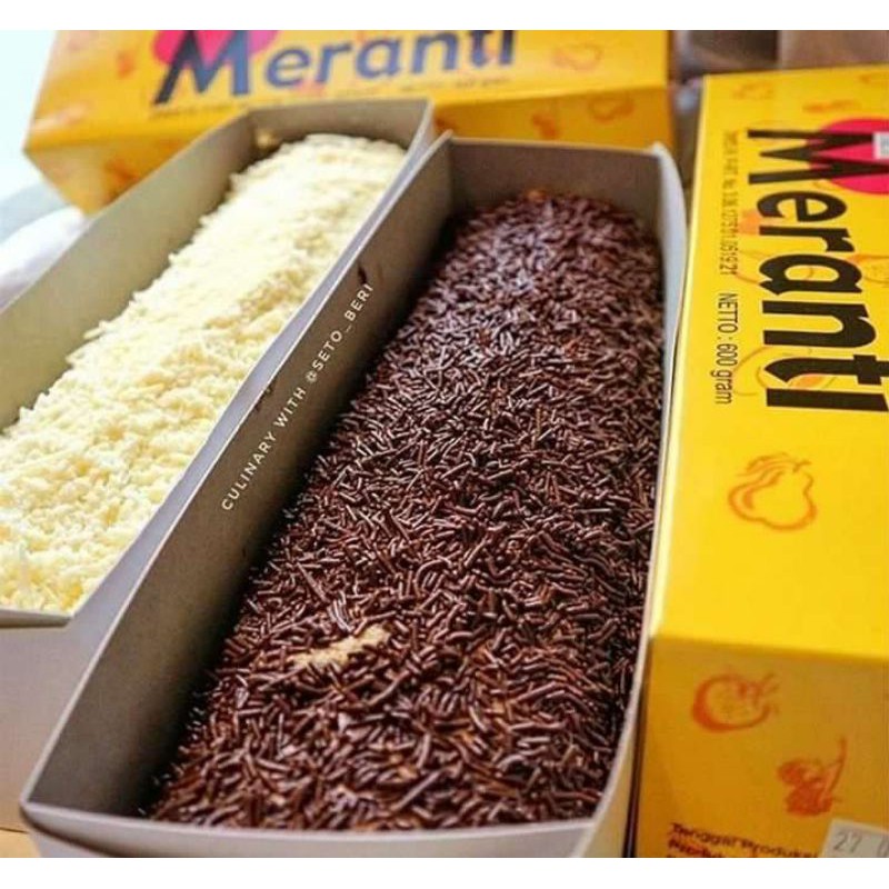 

Bolu Meranti Topping cokelat JASTIP