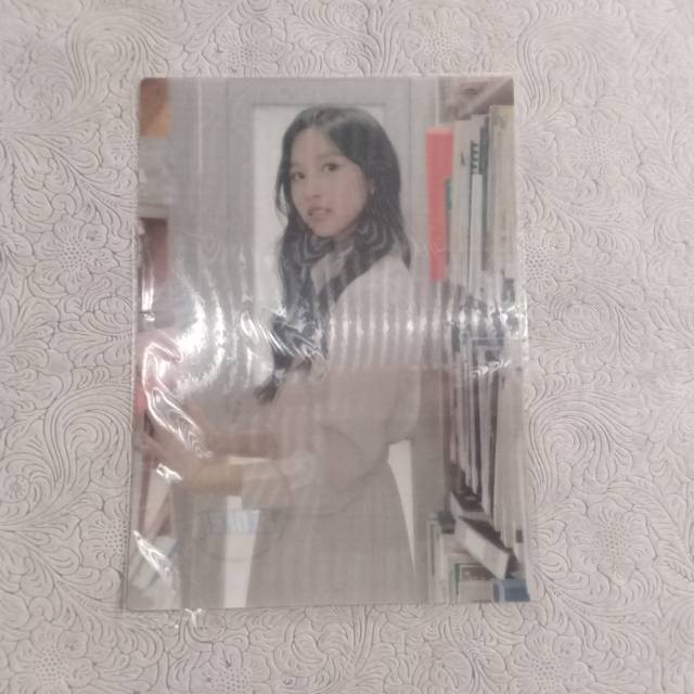 Official Plastik Ruler Sheet Mina Twice University Fashion Club