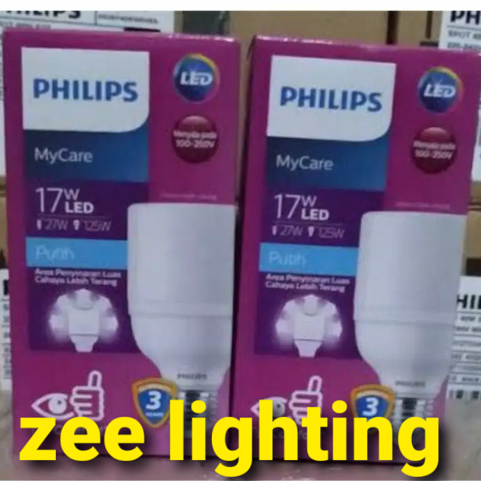 LAMPU PHILIPS LED BRIGHT 17