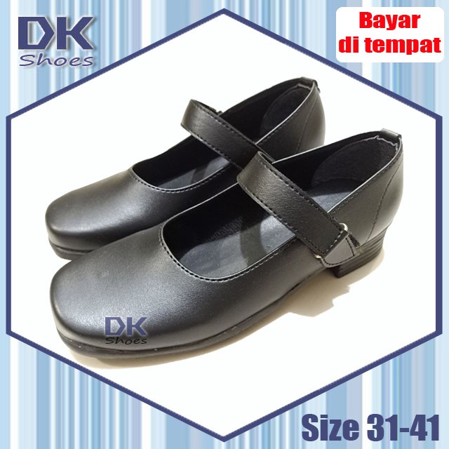 Viola Paskibra 31-41 / Sepatu Paskibra Upacara Anak Dewasa Perempuan / Sepatu Hak Pantopel Wanita