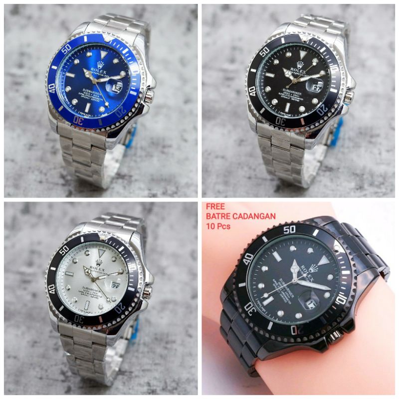 JAM TANGAN ROLEX SUBMARINER PRIA PREMIUM kw