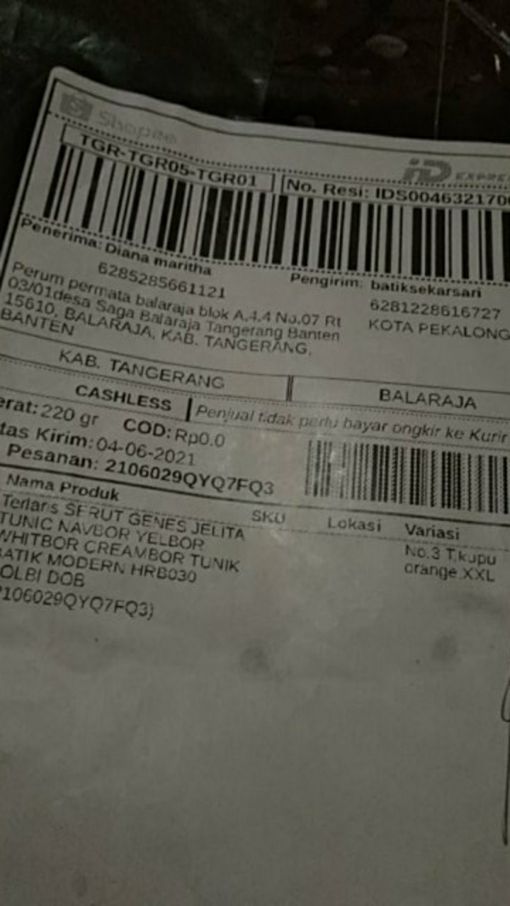 Terlaris Serut Genes Jelita Tunic Navbor Yelbor Whitbor Creambor Tunik Batik Modern Hrb030 Dolbi Dob
