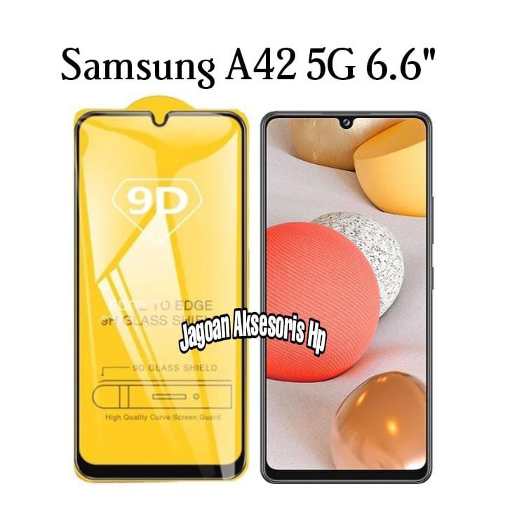 KOREAN Tempered Glass Samsung A32 A42 A72 FULL SCREEN TG 5D 9D 21D FULL GLUE