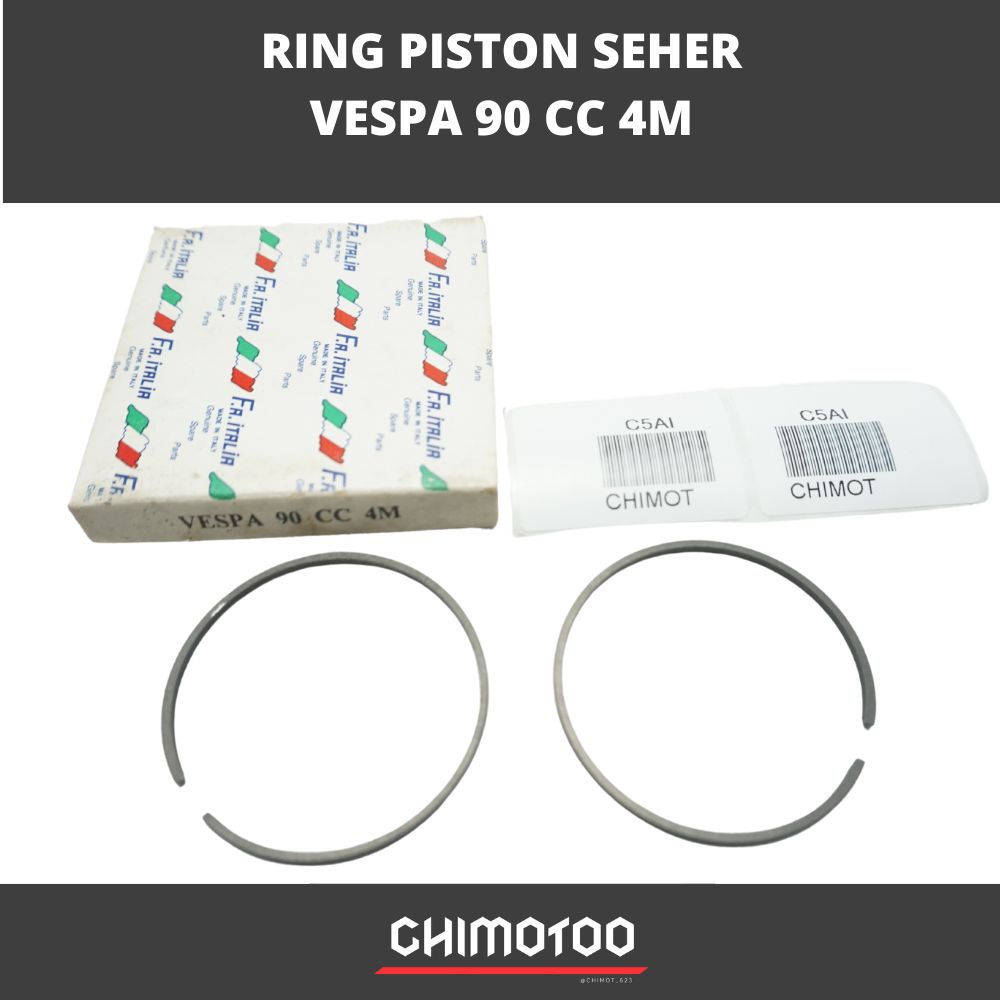RING SEHER PISTON VESPA 90 CC 4M