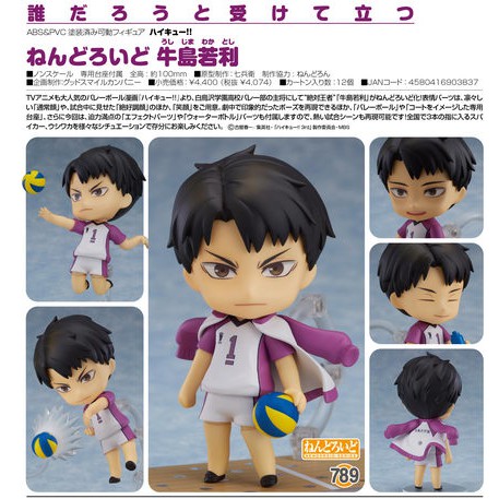 Nendoroid 789 Ushijima Wakatoshi Haikyuu