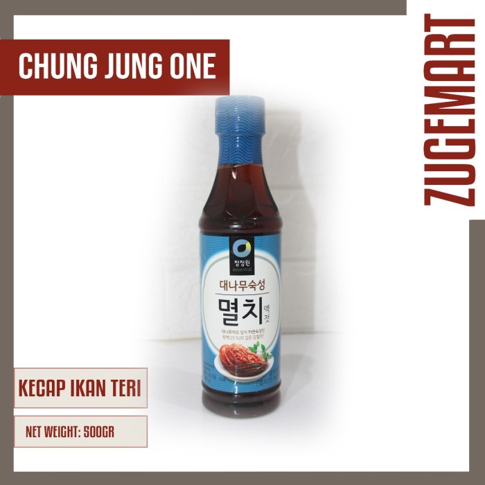 

Chung Jung One Anchovy Sauce Kecap Ikan Teri 500 gr