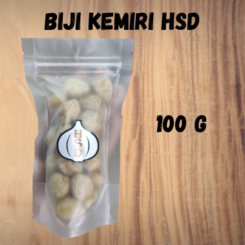 BIJI KEMIRI HSD KUALITAS PREMIUM PACKING SEAL 100G