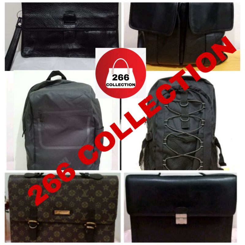 CLUTCH/SLING/RANSEL/TAS KANTOR PRIA PRELOVED