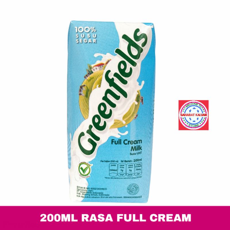 Greenfields 200ml 1 karton isi 32pcs