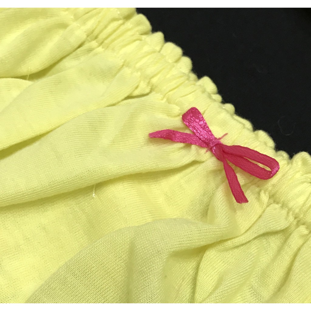 BAYIe - 3 PCS Celana Dalam/CD Anak Perempuan/Cewek KERUT SANTPOLO Bahan 100% KATUN Tebal SNI