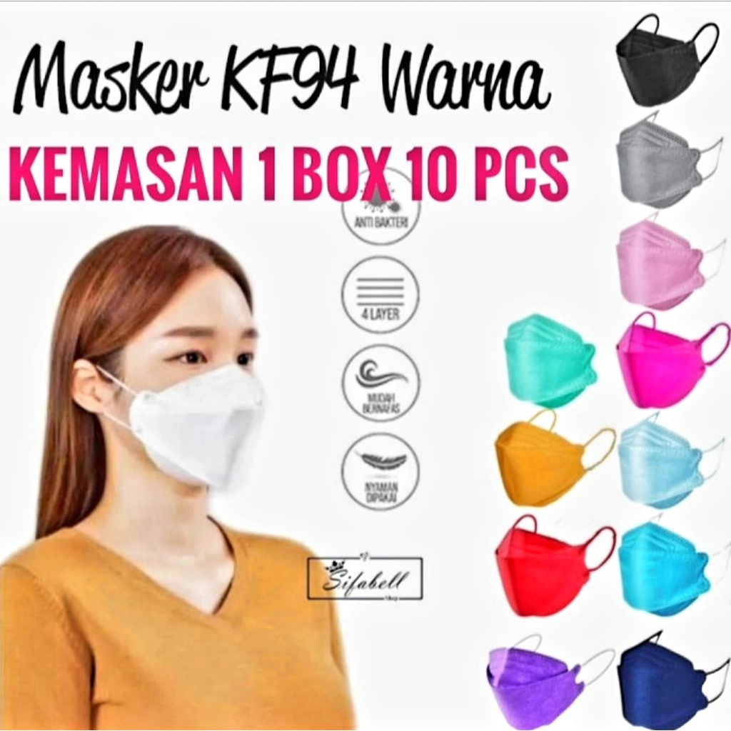 masker kf94 masker 4lapis masker Kawat hidung masker murah higienis