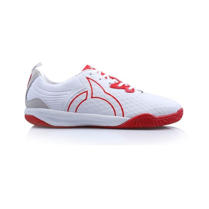 SEPATU FUTSAL ORTUSEIGHT JOGOSALA VENOM - White Ortred (100% ORIGINAL)