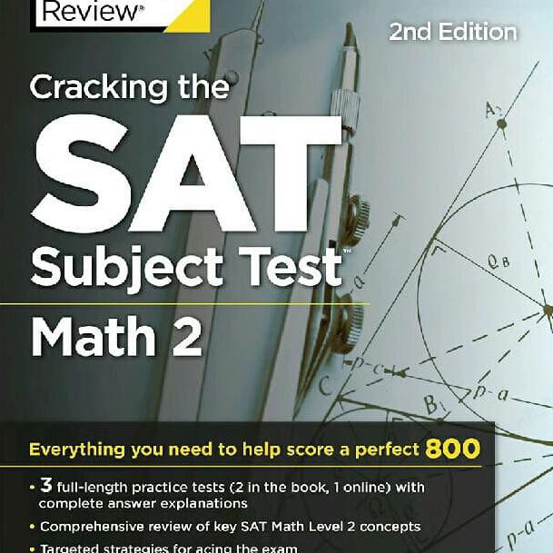 Jual Buku Cracking Sat Subject Test Math-2 2Nd Edition | Shopee Indonesia