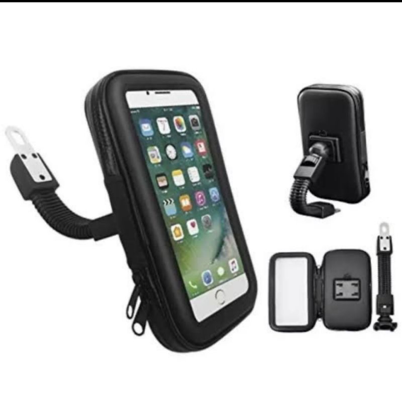 HOLDER HP MOTOR SPION WATERPROOF ANTI AIR PHONE BRACKET MOTOR
