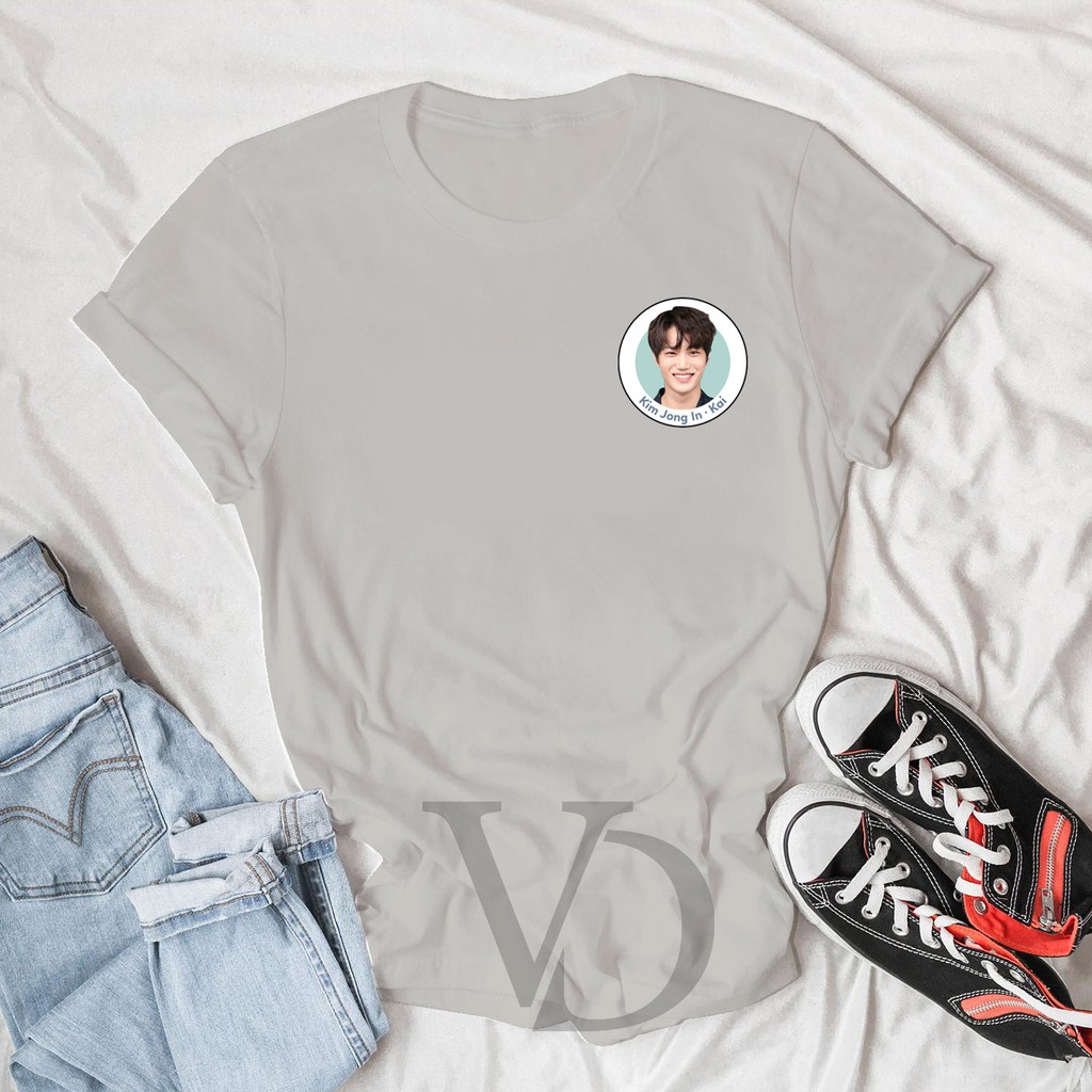 kai EXO kaos korea / baju korean Kim Jong In EXO / tshirt oppa korea lover/oversized tee /baju jumbo