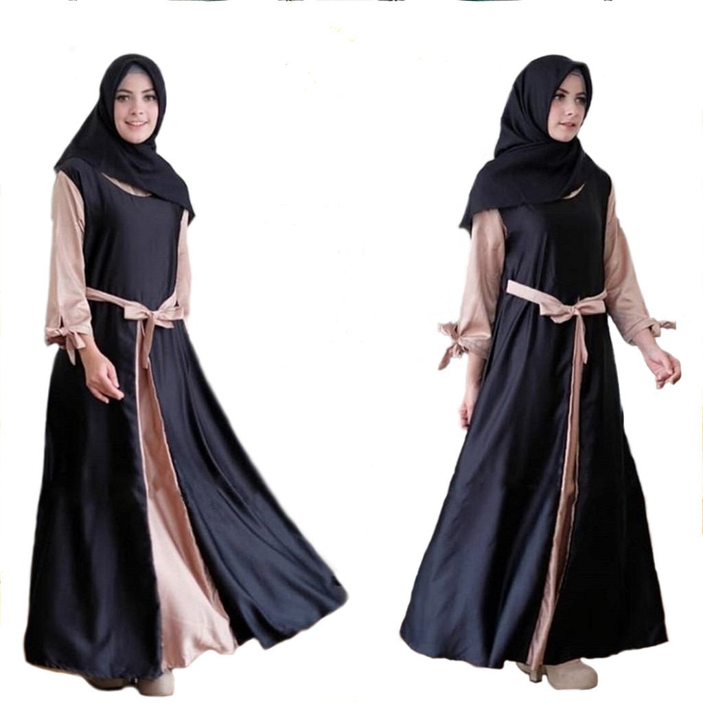 Dress Wanita Natal Pinggang Karet Belakang DRESS ALEGRIA Dress Wanita Natal Pinggang Karet Belakang DRESS ALEGRIA