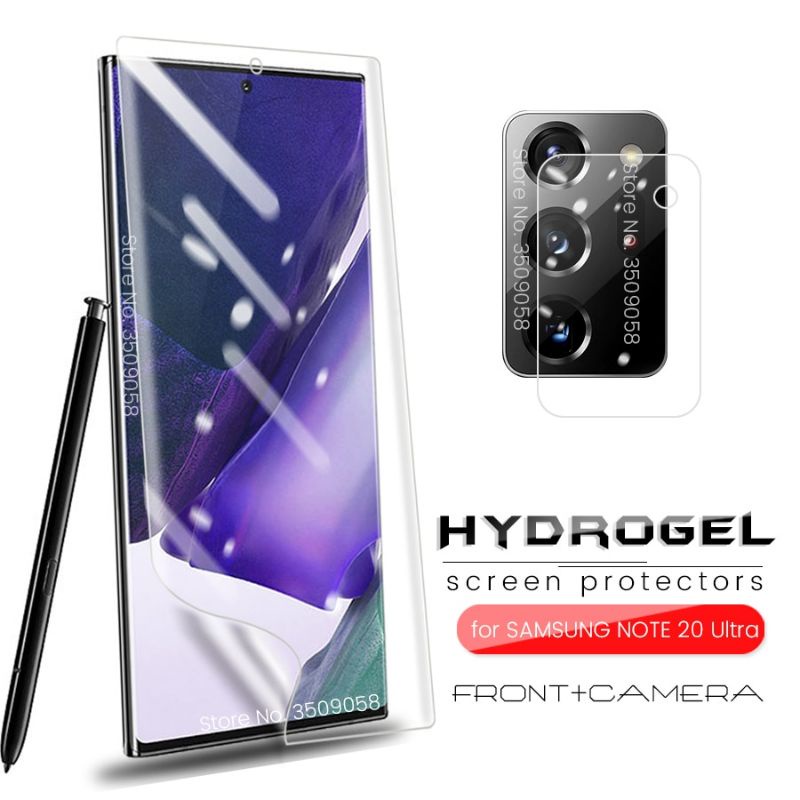 2 In 1 Hydrogel Film For Samsung Galaxy Note 20 / 20 Ultra Antigores