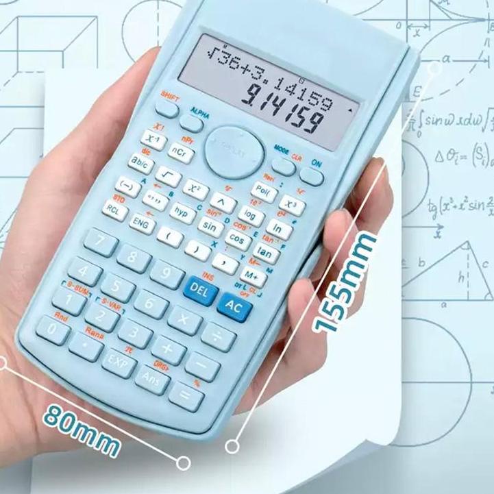 

Terjangkau - Mukava Kalkulator Color Function Scientific Kalkulator 24 Fungsi Kalkulasi 3 Warna 1700 CU2 .