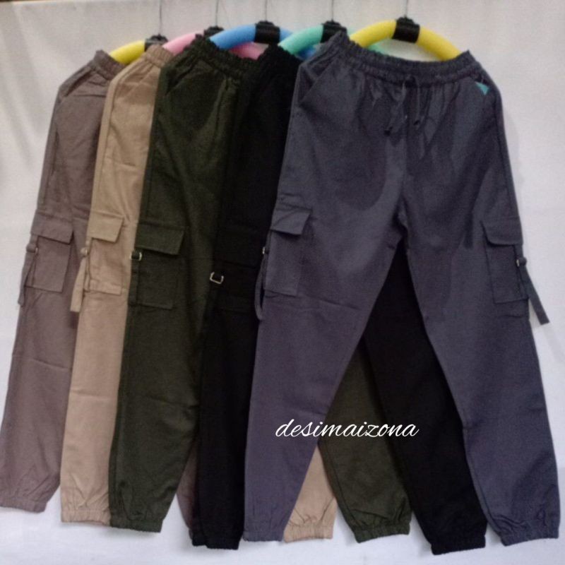 JOGGER CARGO DEWASA,REMAJA JUGA BISA PAKE//MATT AMERICAN DRILL