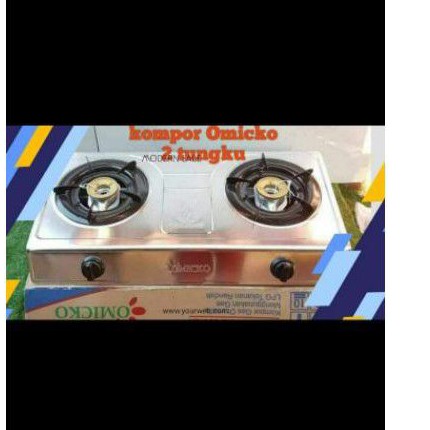 Kompor gas omicko 2 tungku
