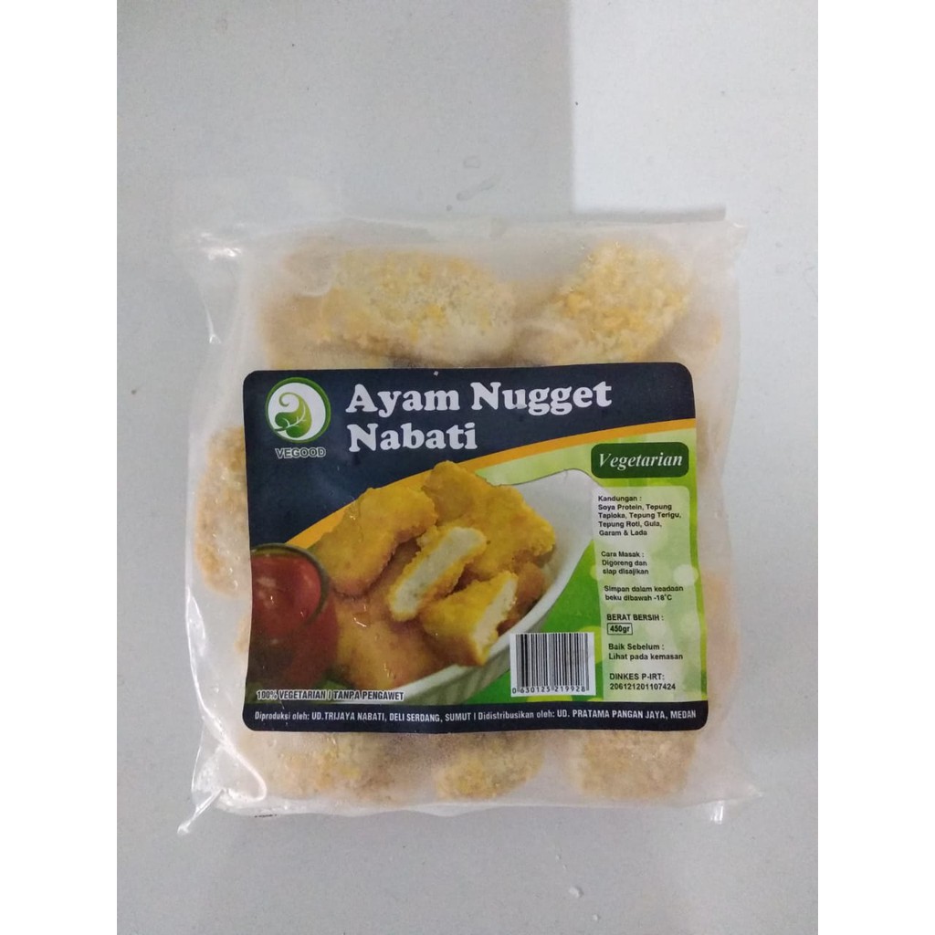 

Vegood Ayam Nugget Nabati / Chicken Nugget / Soya Naget vegetarian 450gr