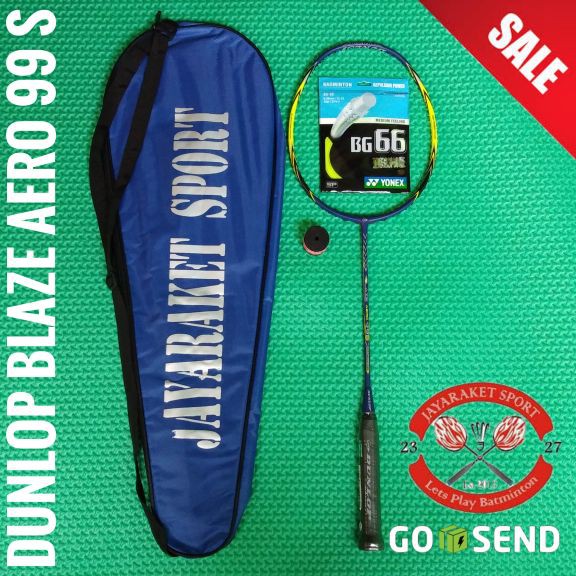 Unik Raket Badminton Dunlop Blaze aero 99 S Diskon