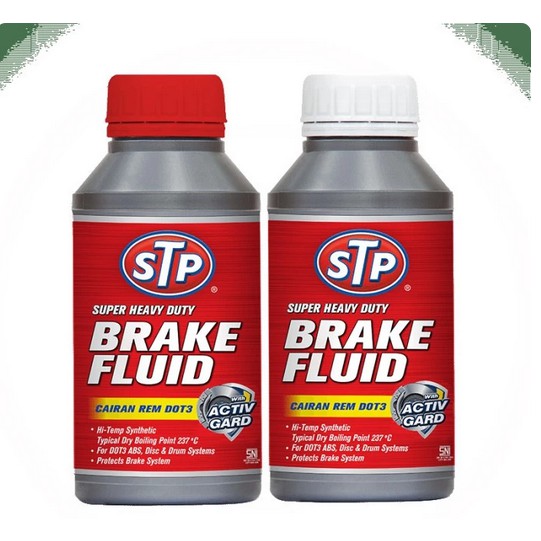 STP Brake Fluid Cairan Minyak Rem DOT 3 300mL Oli Pelumas Rem