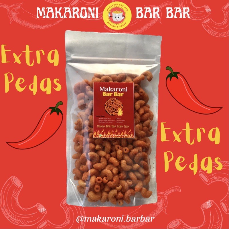 

Makaroni Bar Bar Extra Pedas, Balado, Bbq 100gr TERMURAH BELI 5 GRATIS 1——makaroni.barbar