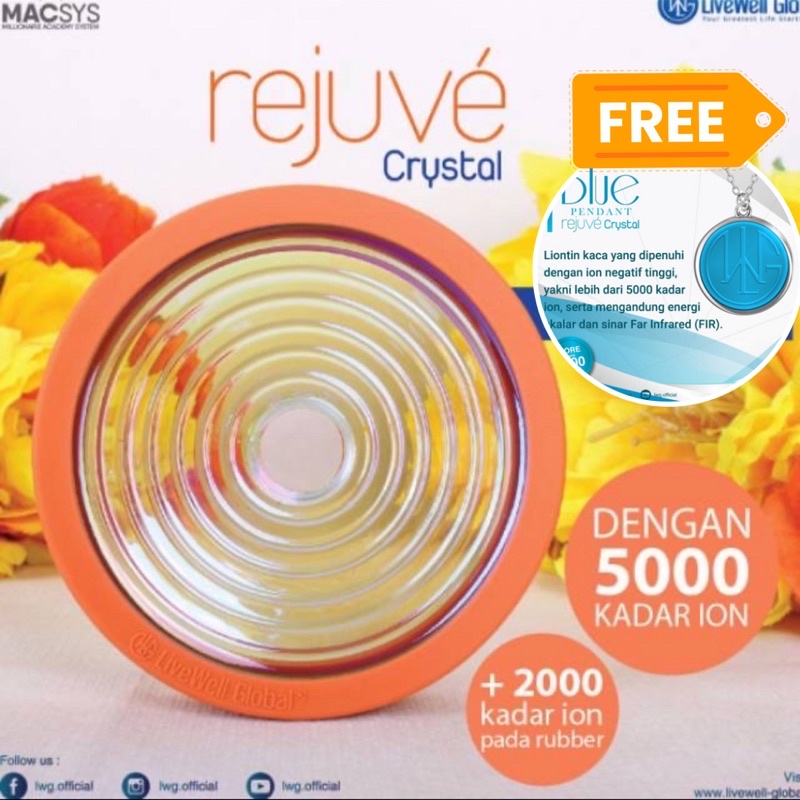REJUVE CRYSTAL LWG (bonus blue pendant RC)