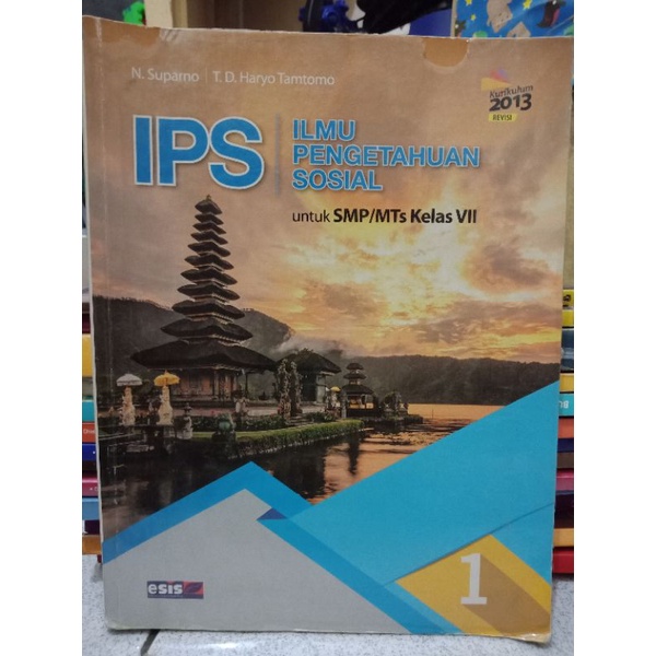 Ips kelas 7 esis (bekas)