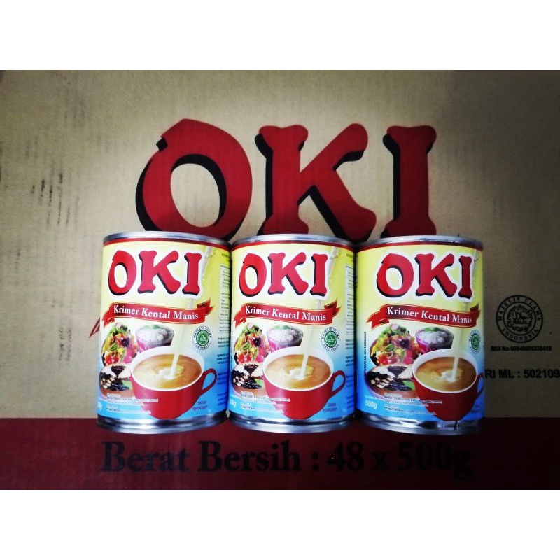 

OKI SUSU KRIMER KENTAL MANIS 500GR x 3 pcs