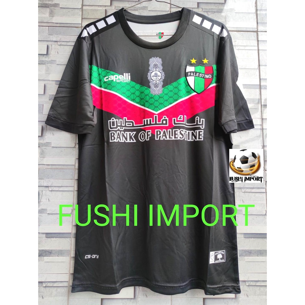 Jersey Baju Bola Palestina Away 2022 2023 Palestine Grade Ori