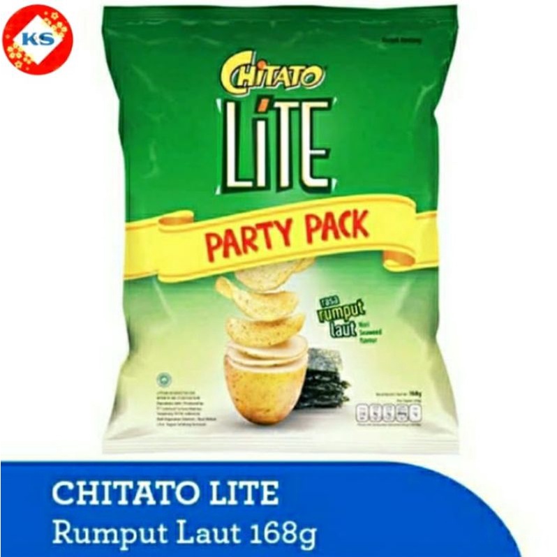 

Chitato Lite Party Pack Rasa Rumput Laut 168 gr