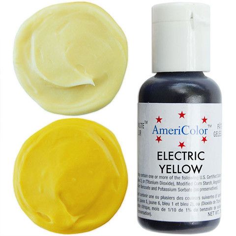 

Americolor Softgel Paste Electric Yellow pewarna kuning elektrik