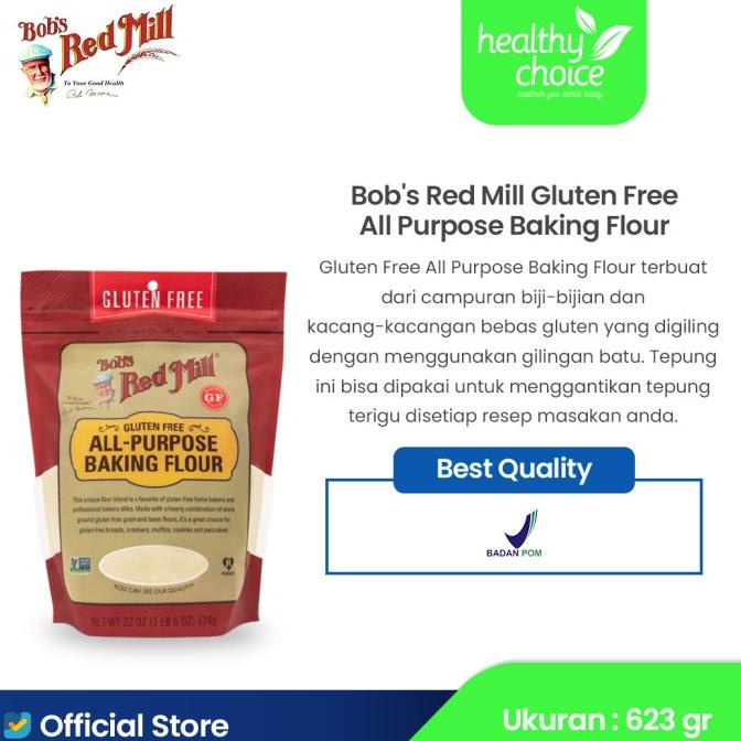 

Bob's Red Mill Gluten Free All Purpose Baking Flour 623 gr