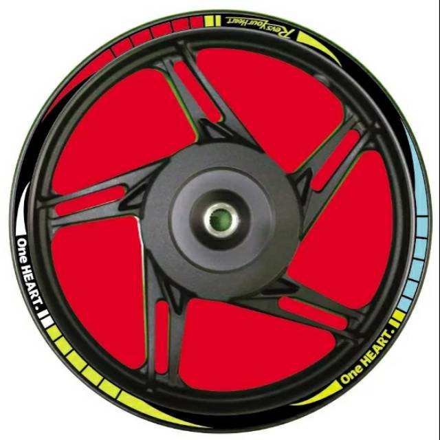 Stiker Velg Motor Honda Yamaha Stiker Variasi Velg Motor Shopee