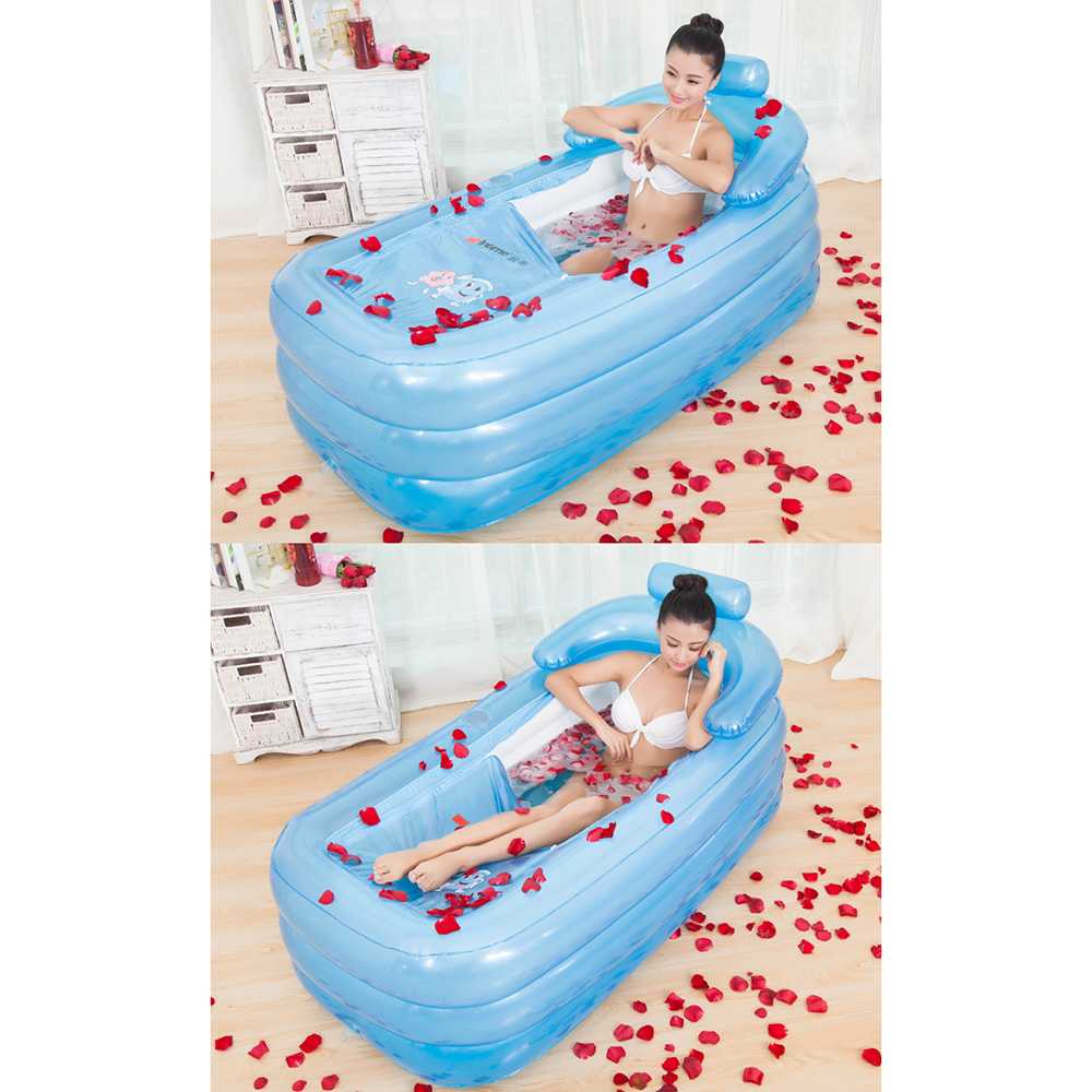 TG-ICA Intime Spa Bathtub Portable 160 x 84 x 64 cm dengan Pompa - YT-038B