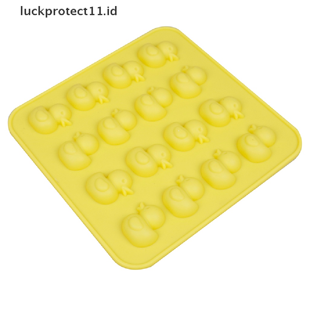//HG&amp;ID// Cute Duck Silicone Mold DIY Chocolate Ice Biscuit Candy Moulds .