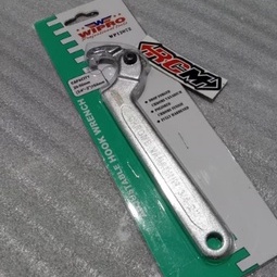 KUNCI HOOK WRENCH ADJUSTABLE PEMBUKA DAN PENGENCANG MUR KOMSTIR COMSTIR KOMSTEER RANGE 20 - 50 MM ORI ORIGINAL WIPRO ASLI